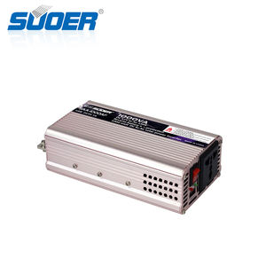 อินเวอร์เตอร์พลังงานแสงอาทิตย์ <span class=keywords><strong>Suoer</strong></span> SAA-1000AF <span class=keywords><strong>1000w</strong></span> 12v เป็น 220v 500w <span class=keywords><strong>1000w</strong></span> 1500w 2000w คลื่นไซน์ปรับปรุง พร้อมระบบป้องกันการย้อนกลับ - Product Image 1