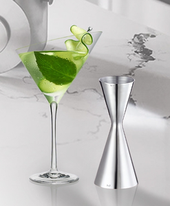 Tùy chỉnh Cocktail <span class=keywords><strong>Bar</strong></span> bartender công cụ thép không gỉ Nhật Bản các biện pháp Đôi JIGGER bán buôn barware Bạc cá nhân Bộ - Product Image 5