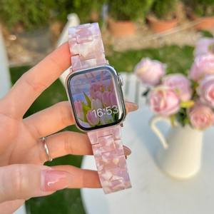 Correa Deportiva de Resina con Tres Cuentas para <span class=keywords><strong>Apple</strong></span> <span class=keywords><strong>Watch</strong></span> Serie 10 de 42 mm y 46 mm, Compatible con iWatch - Product Image 4