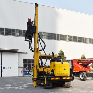 Trivella Solare Cingolata per Costruzione <span class=keywords><strong>di</strong></span> <span class=keywords><strong>Impianti</strong></span> <span class=keywords><strong>Fotovoltaici</strong></span>, Macchina per Pali Solari per l'Installazione <span class=keywords><strong>di</strong></span> Sistemi <span class=keywords><strong>di</strong></span> Montaggio FV - Product Image 1