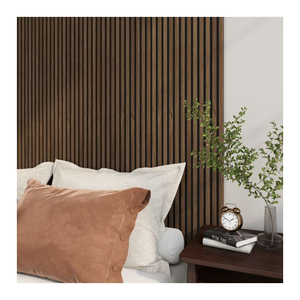 Panneau Acoustique Mural Moderne en MDF – Isolation Sonore en Bois Direct Usine pour Hôtels, Appartements et Hôpitaux - Product Image 3
