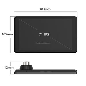 Caméra de tableau de bord intelligente pour voiture avec écran tactile capacitif IPS de 7 pouces, <span class=keywords><strong>GPS</strong></span>, navigation, Android 4.4.2, WiFi, MT8127, caméra de tableau de bord pour camion - Product Image 5