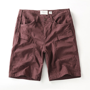 Pantalones Cortos Cargo de Camuflaje Transpirables de Poliéster y Algodón para Hombre, Estilo Europeo Americano, de Cintura Media, Tejidos, Casuales, Tallas Grandes - Product Image 2
