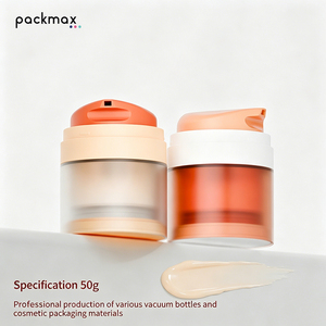 Premium 50ml PP Vacuum <b>Pump</b> <b>Bottle</b> – Refillable Cream & Sunscreen Cosmetic Container - Product Image 4