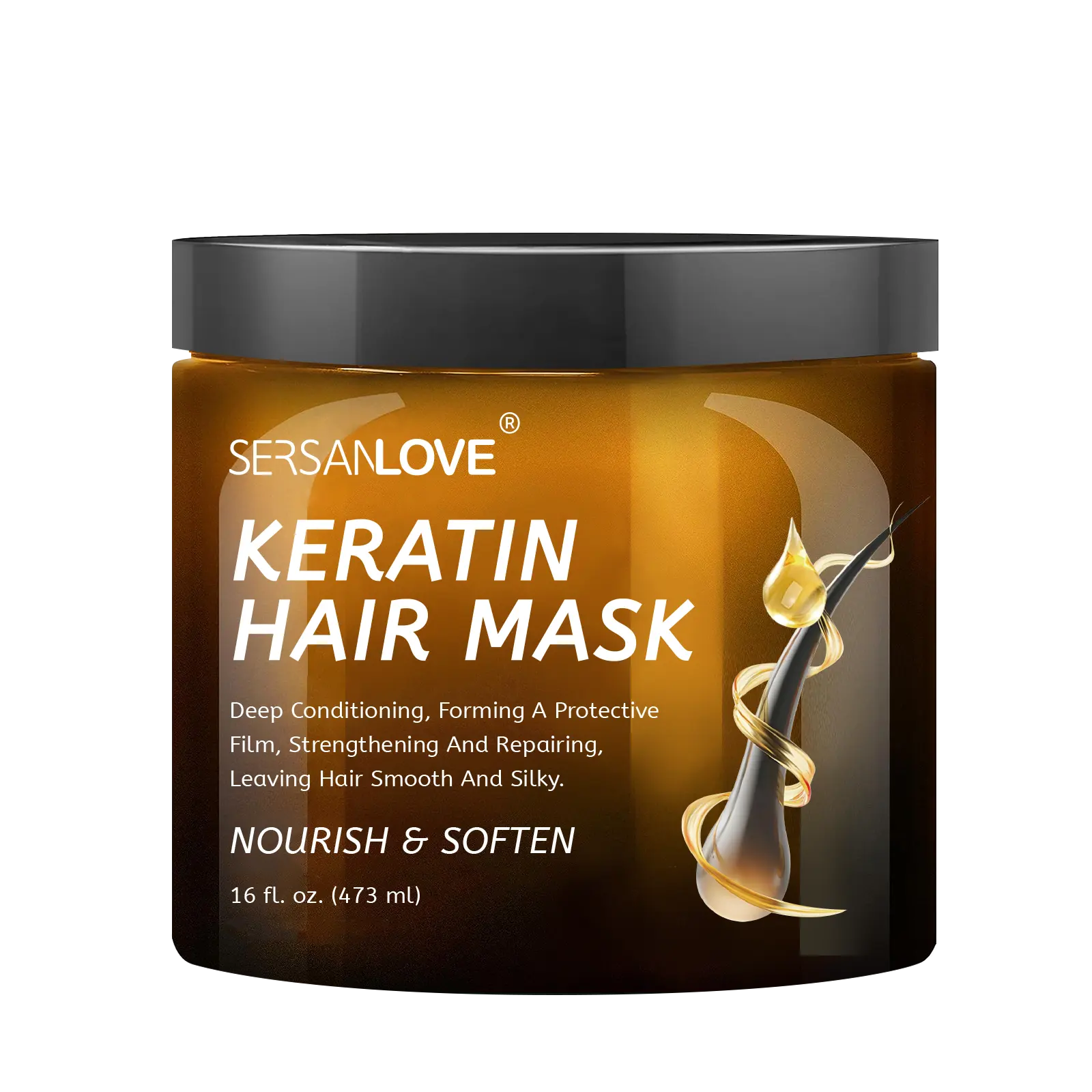 OEM organic hair mask Magic treatment mask Moisturizing hair products Collagen Hair Mask 500ml