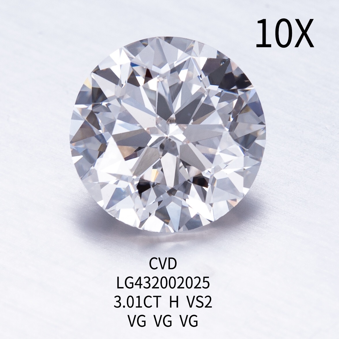 CVD de 3.01CT H VS2
