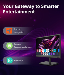 ลดราคาพิเศษ ทีวีสมาร์ท LED ขนาด 15.6 นิ้ว HD 1080p สีดำ มุมมองกว้าง 50/60Hz ระบบ WebOS รองรับ <span class=keywords><strong>VESA</strong></span> <span class=keywords><strong>100x100</strong></span> ได้รับการรับรองมาตรฐาน CE RoHS FCC - Product Image 4