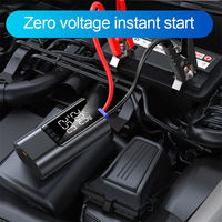 Kit De Démarreur De Saut De Voiture Portable 12V Arrancador De Coche Portatil avec Chargeur De Batterie De Gonfleur De Pneu