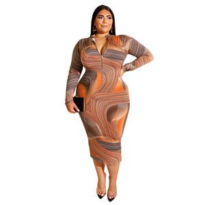 Robes pour femmes grandes tailles, style kaftan, moulantes, florales, formelles, élégantes, pour le bureau et les soirées, vente en gros en ligne sur <span class=keywords><strong>Amazon</strong></span> Europe - Product Image 2