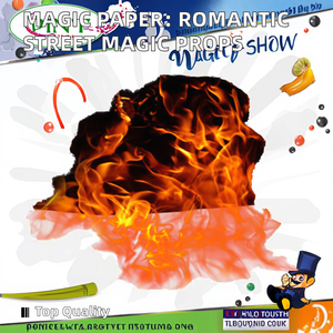 Accesorios de Papel Mágico de Alta Calidad, Truco de Magia Callejera con Destello Grande, Estilo Romántico, Venta al por Mayor para Halloween - Product Image 3