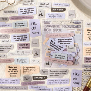 50 <span class=keywords><strong>pegatinas</strong></span> bonitas para viajes lejanos, <span class=keywords><strong>pegatinas</strong></span> para diario y materiales para diario. - Product Image 3