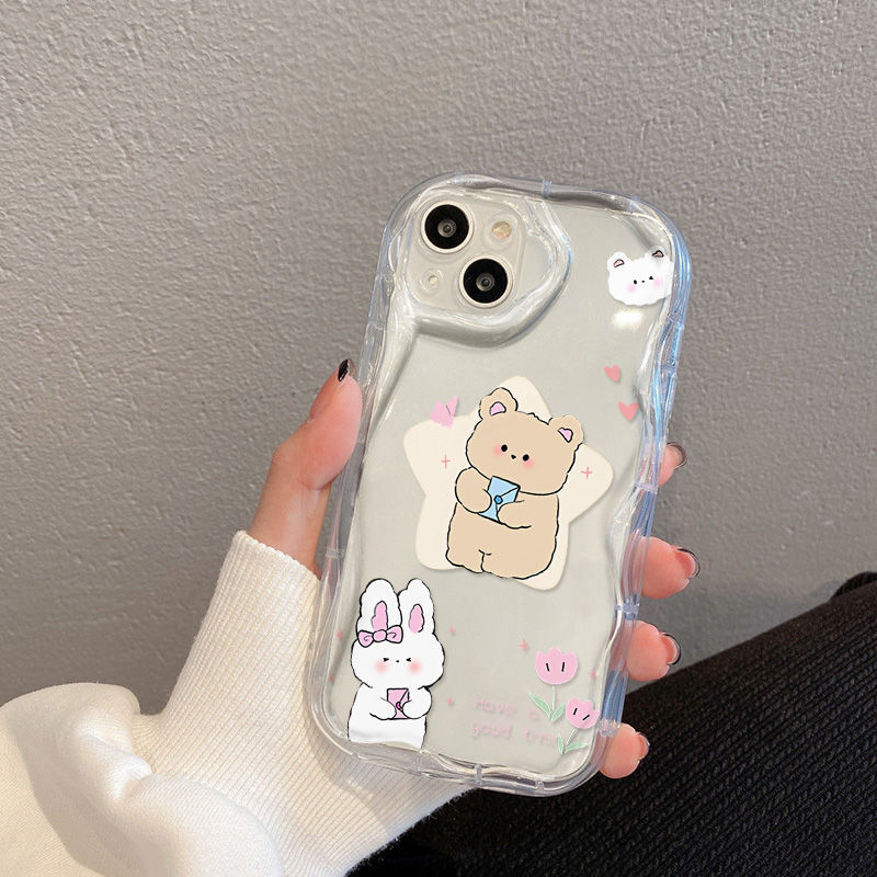 Cute Bear Rabbit Print Ice Cream Wave Edge Silicone TPU Mobile Phone Cover Case for Iphone 8 X Xr Xs Max 11 12 13 14 15 16 17| Alibaba.com Cute Bear Rabbit Print Ice Cream Wave Edge Silicone TPU Mobile Phone Cover Case for Iphone 8 X Xr Xs Max 11 12 13 14 15 16 17| Alibaba.com
