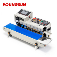 YOUNGSUN – thermoscelleuse à bande continue, Machine de codage par lots pour sacs en plastique, Date Exp, numéro de Lot, impression à jet d'encre