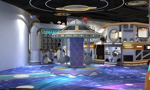 Parque Infantil Interior para Niños, Parque Temático Espacial, Base Aeroespacial, Paraíso, Juego Suave Ecológico con Capacidad de 500 kg - Play <span class=keywords><strong>Paradiso</strong></span> - Product Image 3