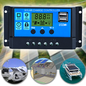 Contrôleur de charge solaire PWM 12V 24V 48V 10A 20A 30A 40A 50A 60A en gros - Product Image 5
