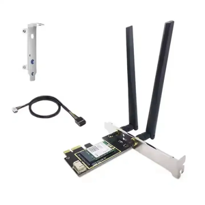 Carte sans fil intégrée WiFi6E tri-bande 6G Gigabit PCIE pour ordinateur de bureau BT5.3 AX210 - Product Image 2
