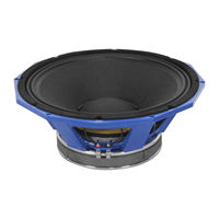 Haut-parleur de milieu de gamme 18 pouces AES 750W (programme 1500W) avec bobine vocale en cuivre de 5 pouces et aimant en ferrite de 200 OZ pour système Line Array