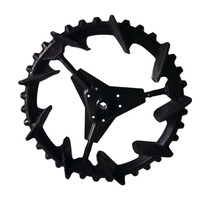 Pièces de rechange pour transplanteur de riz noir Zhipeng, roue anti-affaissement, diamètre 950 mm, garantie 2 ans