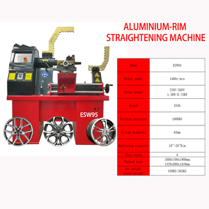 Máquina Enderezadora de Llantas de Acero RH-95 para Reparación de Ruedas de Automóviles, Función de Procesamiento de Tambor/Disco de Freno Hidráulico Semiautomático - Product Image 6