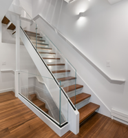 Verre u canal balustrade rampe d'escalier avec verre avec le meilleur prix de garde-corps en verre