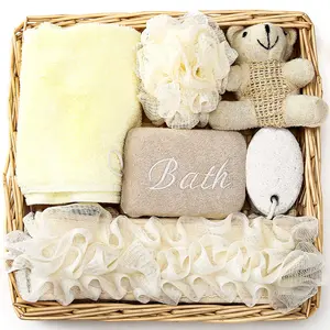 BEAUFLY Beauty & Chăm Sóc Cá Nhân Sản Phẩm Tắm Phụ Nữ Spa Kit Tùy Chỉnh Tắm Bath Spa Gift Set Với Khăn Pumice Đá Loofah Lưới