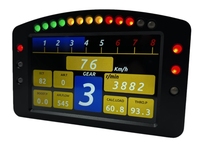 4.3 英寸高清 OBD2 赛车仪表档位指示器数字车速表，适用于手动自动变速箱通用仪表板 HUD 显示屏