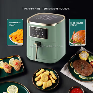 Nouvelle Friteuse à Air Chaud Intelligente WIFI 2025 Grande Capacité 4L 6L 8L avec Écran LED Numérique et Coloré pour Usage Industriel - Product Image 6