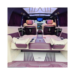 Sièges de luxe personnalisés Aero Captain, intérieur modifié, siège de voiture électrique VIP pour <span class=keywords><strong>Toyota</strong></span> Hiace Van Alphard MPV Innova - Product Image 3