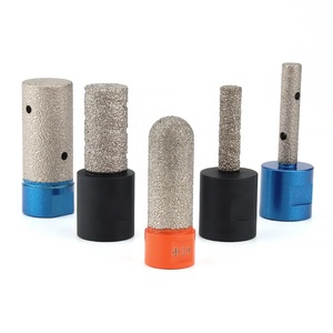 Punta di fresatura per dita diamantate all'ingrosso sottovuoto punte da trapano per allargare fori su mattonelle di marmo granito - Product Image 3