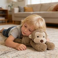 Peluche singe Jelly Catt Smudge, jouets en peluche de haute qualité, animaux de la jungle et du safari, poupées en peluche parfaites pour un cadeau d'anniversaire