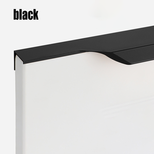Factory Direct-sale Italian-style Aluminum Handle Wardrobe Cabinet Bedside Table Drawer Thumb Pull Handle - Product Image 2