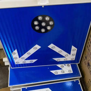 سبائك الألومنيوم الشمسية + ورقة المجلفن أدى وامض حركة المرور السهم علامة تحذير السلامة الصف الأول فيلم عاكس> صحافة بصرية - Product Image 1