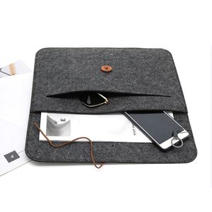 2024 Best Sell Custom Logo Soft Portable Felt Document Bag Cover <b>Case</b> Briefcase Felt Laptop Sleeve Felt Laptop Bag - Product Image 4