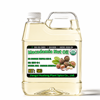 Huile de noix de macadamia biologique pour cosmétiques - 100% pure, naturelle, pressée à froid, huile végétale extra vierge, non OGM, non raffinée, en vrac 1 kg