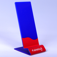 Robustes Plexiglas-Acryl-Handy-Stand-Display und Basis halter für Hotels und Restaurants