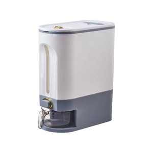 Tốt Nhất Bán Gạo Dispenser Một Nút Công Suất Lớn Hộp Lưu Trữ Hạt Dispenser Ngũ Cốc Thực Phẩm Lưu Trữ <span class=keywords><strong>Container</strong></span> - Product Image 1