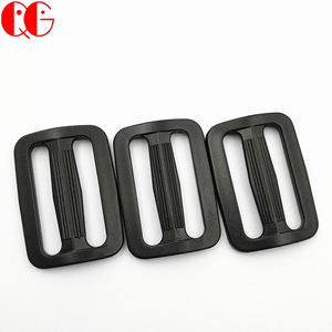 Fibbia Scorrevole in Plastica Nera per Cinture, Zaini <span class=keywords><strong>e</strong></span> <span class=keywords><strong>Borse</strong></span>, Regolatore a Tripla Sponda per Cinghie, Bottone Scorrevole in Plastica Nera - Product Image 6