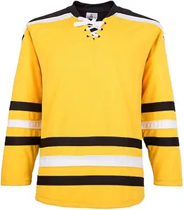 Hot bán giá rẻ bán buôn thời trang chấp nhận khách hàng Logo đan Hockey Jersey Hockey thực hành Jerseys