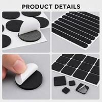 Patins de protection pour pieds de meubles en caoutchouc silicone auto-adhésifs personnalisés, résistants à l'usure, aux discharges électrostatiques et à l'ozone, pour la protection des sols