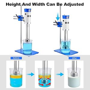 40L cao cắt trộn homogenizer trộn mỹ phẩm IKEME phòng thí nghiệm tốc độ cao phân tán chất nhũ hóa homogenizers trộn máy - Product Image 6