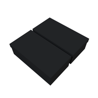 Boîte Cadeau de Fleurs Éternelles Noires pour la Fête des Mères avec Lettre – Idéal pour Maman
