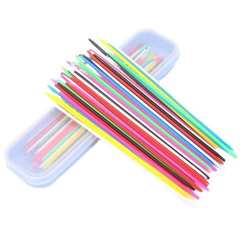 Plastic Classic Educational Games Pick up Sticks Nostalgic Colorful Game Stick Puzzle Desktop Parent-Child Toy