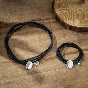 Collana grossa di gioielli in velluto di moda argento XR-00609 all'ingrosso - Product Image 6