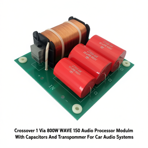 โมดูลประมวลผลเสียง Crossover 1 Via 800W WAVE 150 พร้อมตัวเก็บประจุและหม้อแปลงสำหรับระบบเครื่องเสียงรถยนต์ - Product Image 3