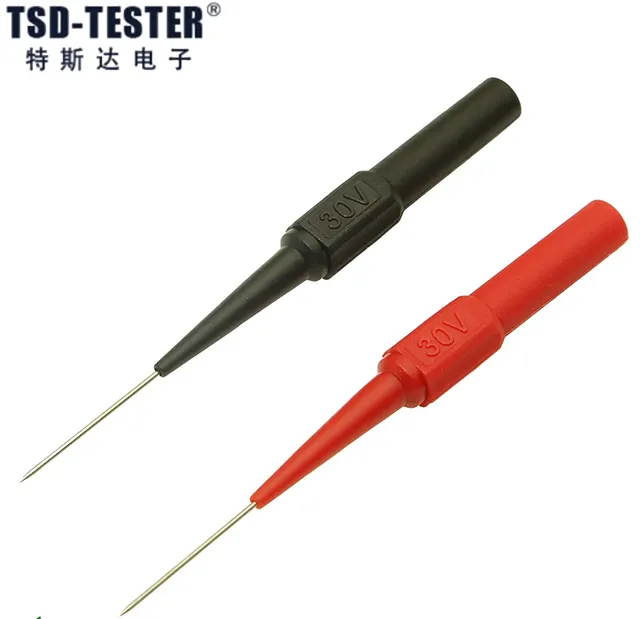 Test Probe Car Test Pierced Wire Probe Broken Wire Meter Probe Back Needle Multimeter Test Probe 1mm