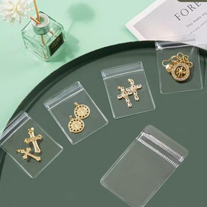 Pvc Self Seal Bag Jewelry Packaging Transparent Rectangular Storage Seal Pouch For Accessories One Size Lightweight - Product Image 2