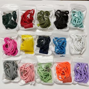 Lanière Universelle pour Téléphone Portable, Cordon en Nylon, Patch Transparent, Sangle Réglable pour Téléphone, <span class=keywords><strong>Collier</strong></span> Bandoulière - Product Image 1