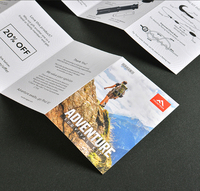 Flyers personnalisés, impression de catalogues, service d'impression de prospectus à trois volets, impression de dépliants pliants, brochure