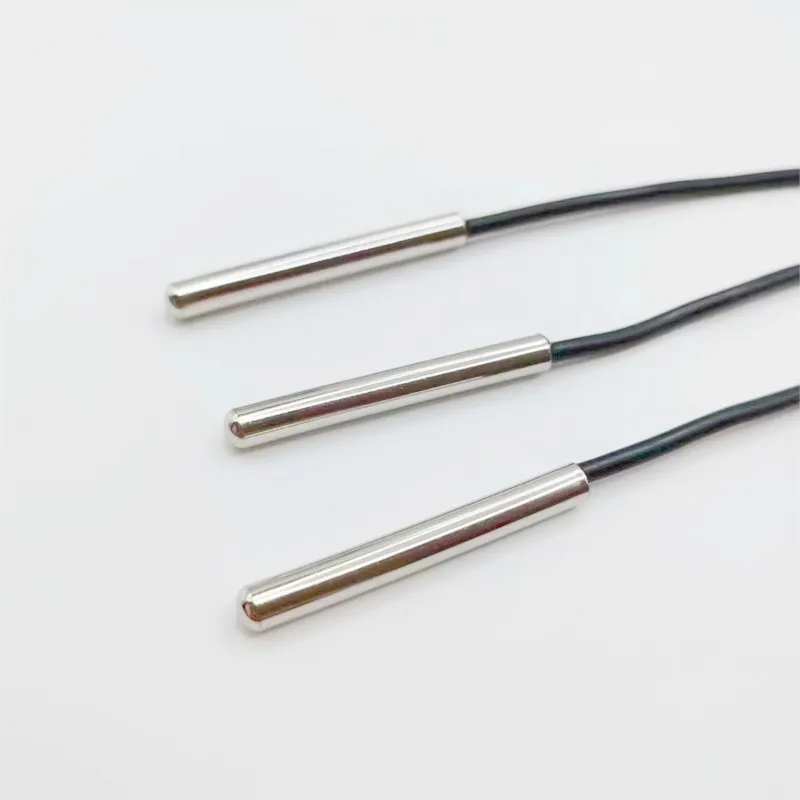 แพลทินัมสูงท่อ Temp Probe Pt100สามสาย Rtd Transducer 100โอห์มประเภทเซ็นเซอร์อุณหภูมิ