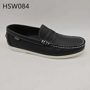 ZYF, Zapatos Estilo Mocasín para Caminar, Talla Pequeña Disponible, Color Azul Oscuro, Diseño de Ajuste Relajado, Suela de Goma Resistente, Zapatos Náuticos HSW084 - Product Image 2